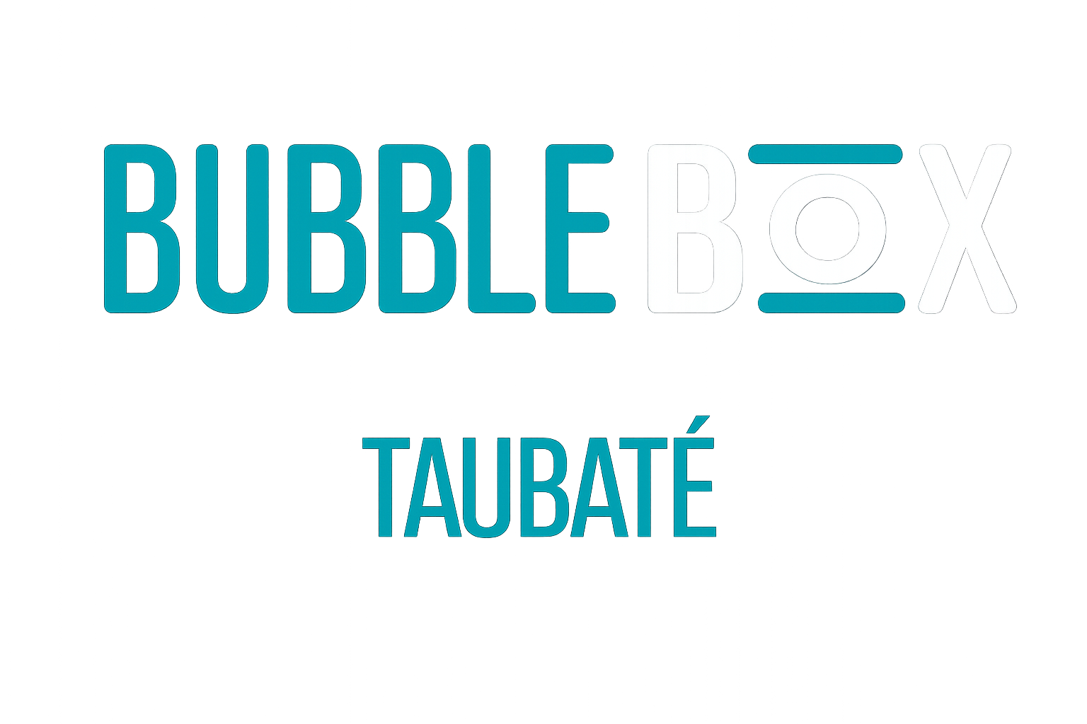 Logotipo Bubble Box Taubaté